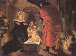 Claesz Aert The Nativity (mk05) Spain oil painting art